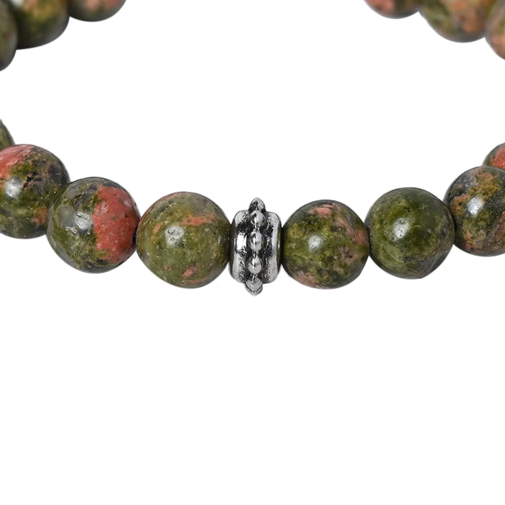 Unakite _Healing_ Gemstone_ Bracelet_00