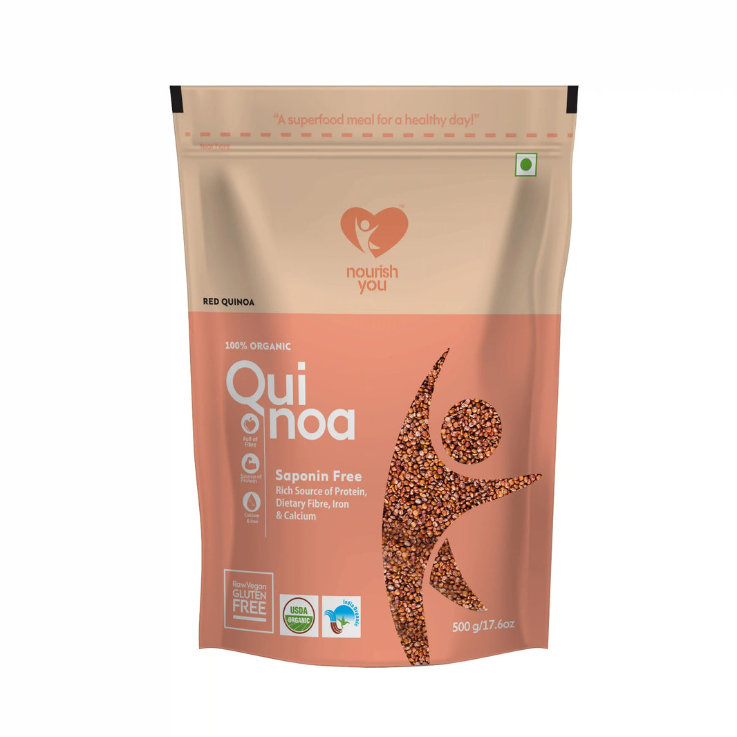 Nourish You ORGANIC RED QUINOA 500G