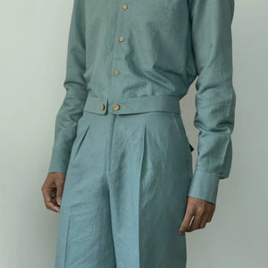 Vegan Products | STRAIGHT-LEG PANTS |  Anushe Pirani  | earthbased.in | 01