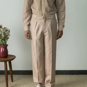 Vegan Products | STRAIGHT-LEG PANTS |  Anushe Pirani  | earthbased.in | 05