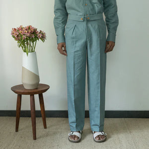 Vegan Products | STRAIGHT-LEG PANTS |  Anushe Pirani  | earthbased.in | 07