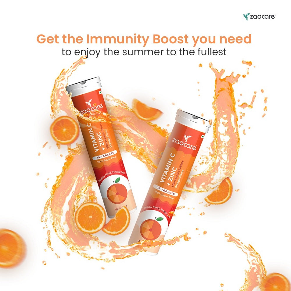 Vitamin _C _& _Zinc_ Effervescent_ Tablets_ For _Glowing _Skin_ OO2