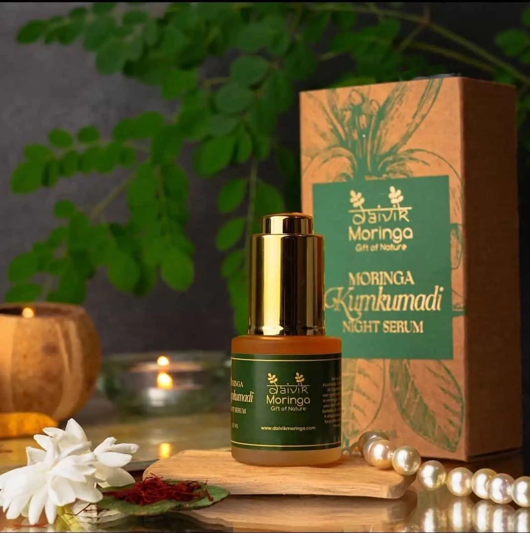 Moringa Kumkumadi Night Serum | Daivik Moringa