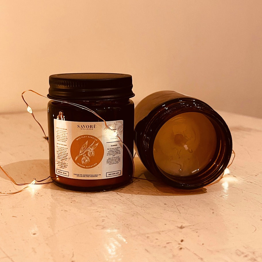 Intense Satiation Serum Candle | Savore Wellness