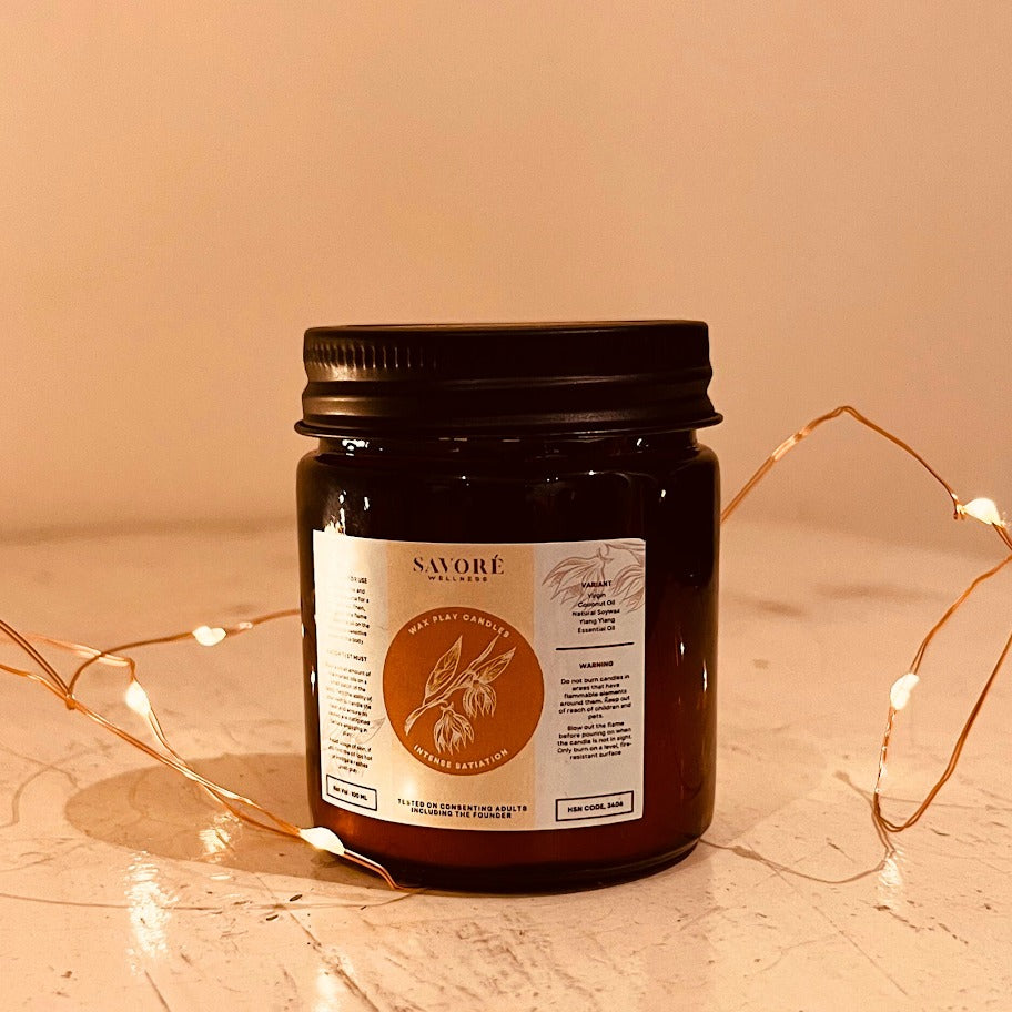 Intense Satiation Serum Candle | Savore Wellness