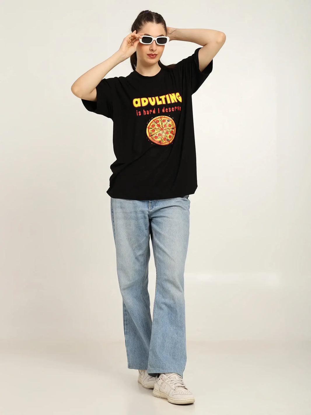 Women Oversized Bamboo T-Shirt – Soft, Breathable & Sustainable