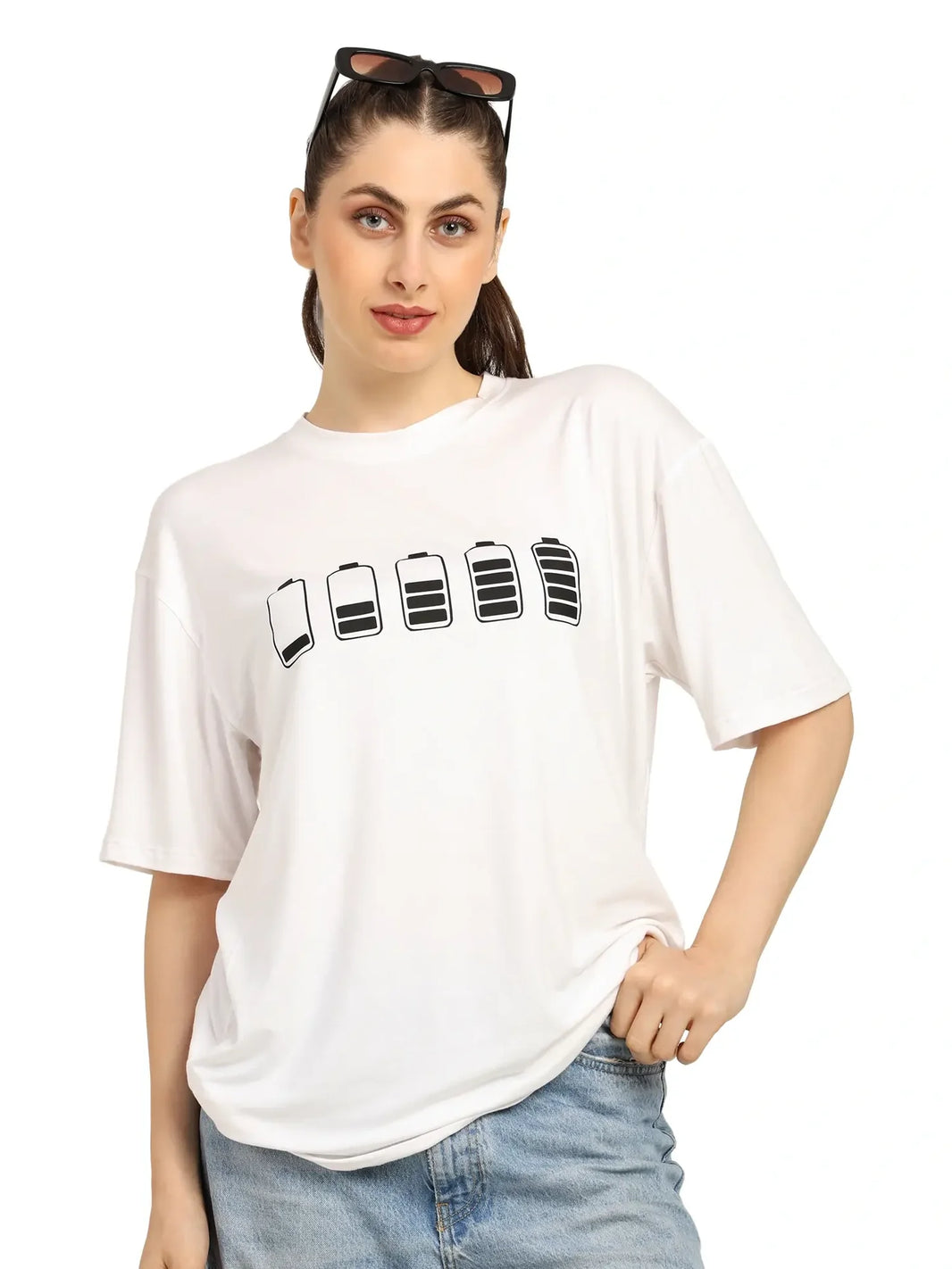 Women Oversized Bamboo T-Shirt – Soft, Breathable & Sustainable