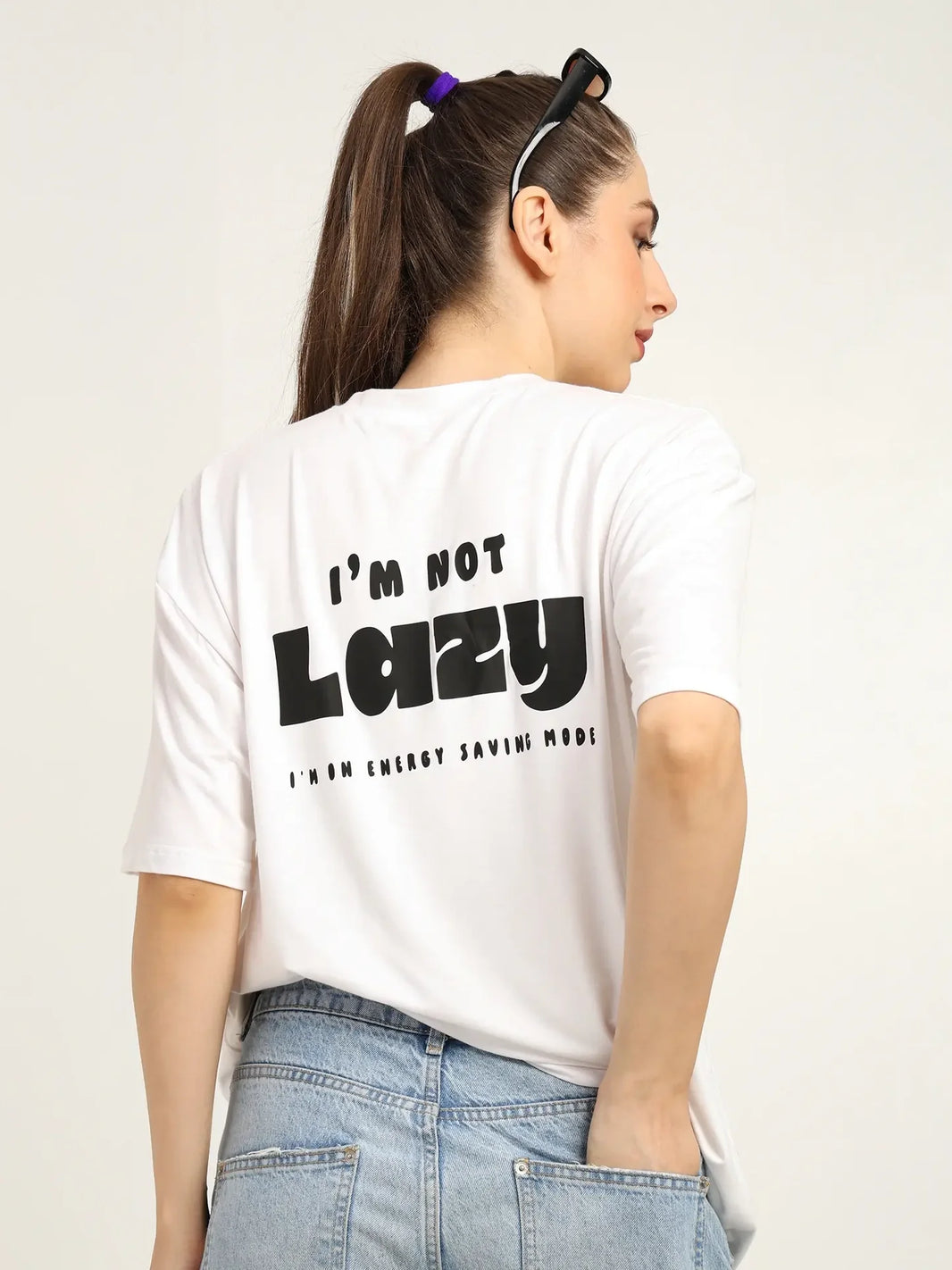 Women Oversized Bamboo T-Shirt – Soft, Breathable & Sustainable