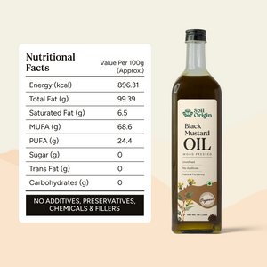 Wood-Pressed Black Mustard Oil 4