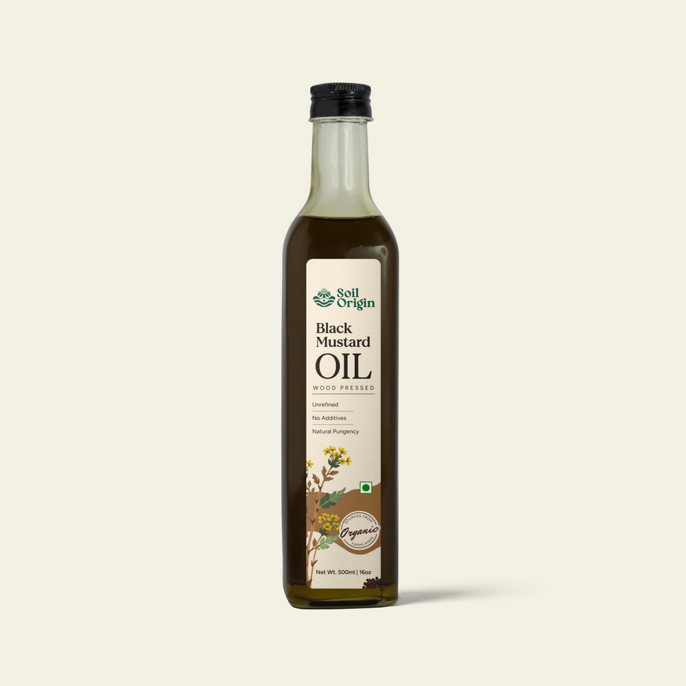 Wood-Pressed Black Mustard Oil 6