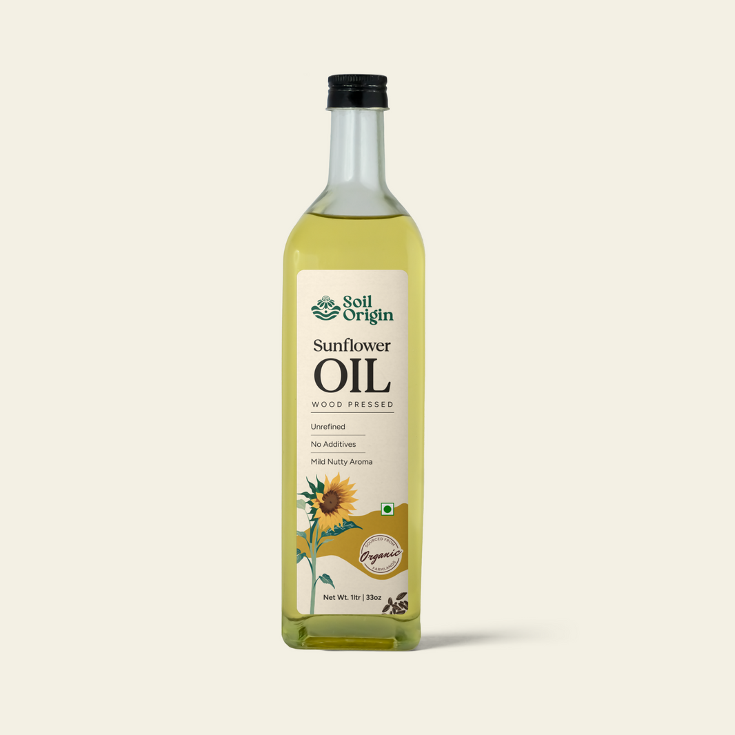 Wood-Pressed Sunflower Oil 1