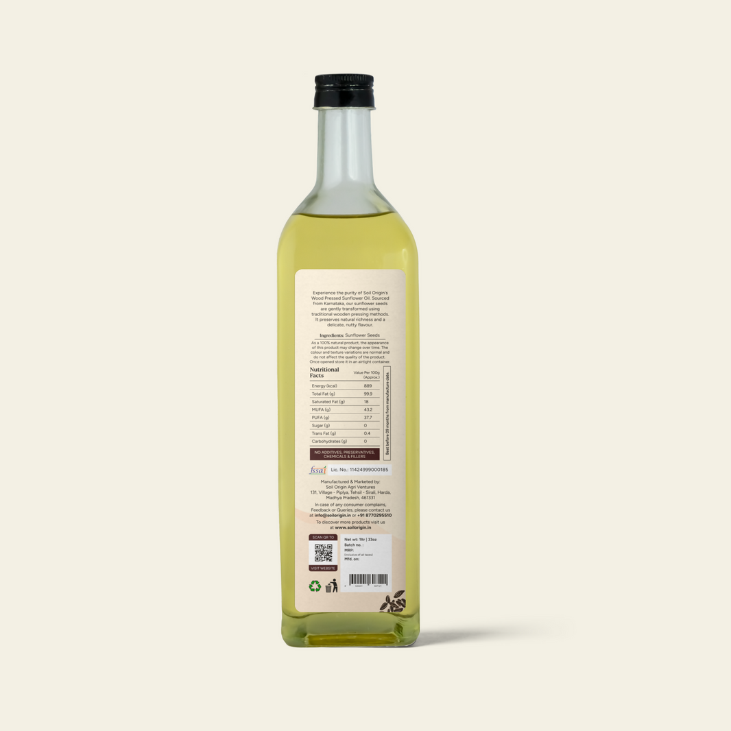 Wood-Pressed Sunflower Oil 2