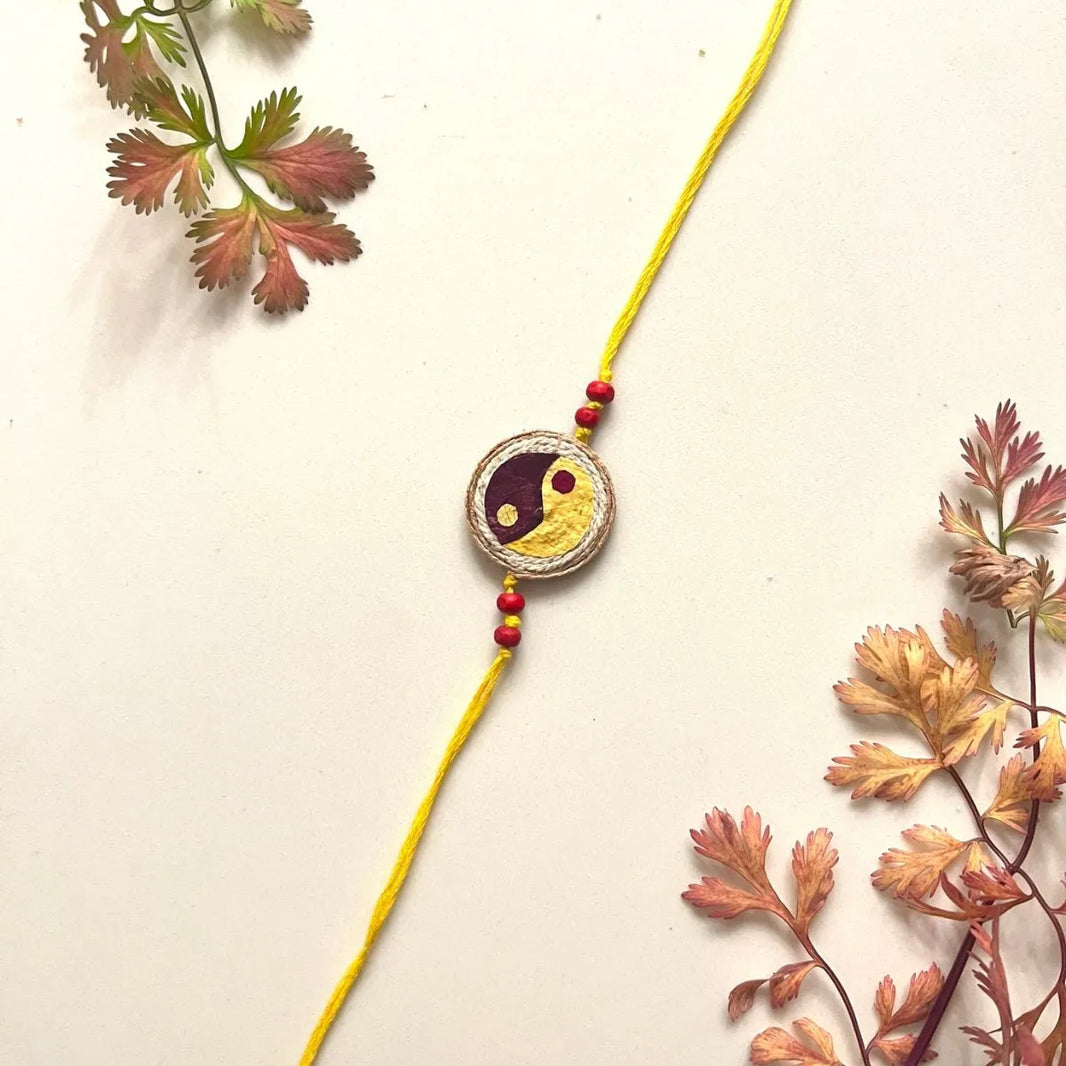 Yin _& _Yang_ Rakhi_ earthbased _ 009