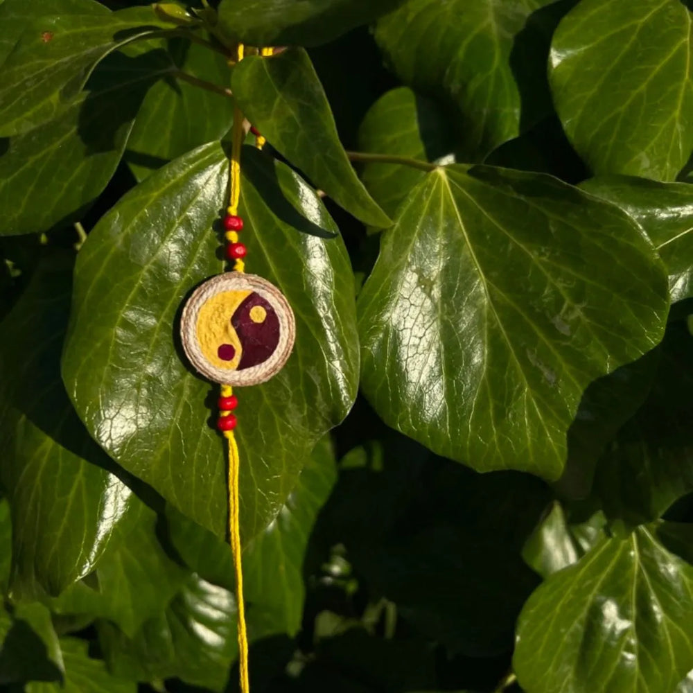 Yin _& _Yang_ Rakhi_ earthbased _ 0092