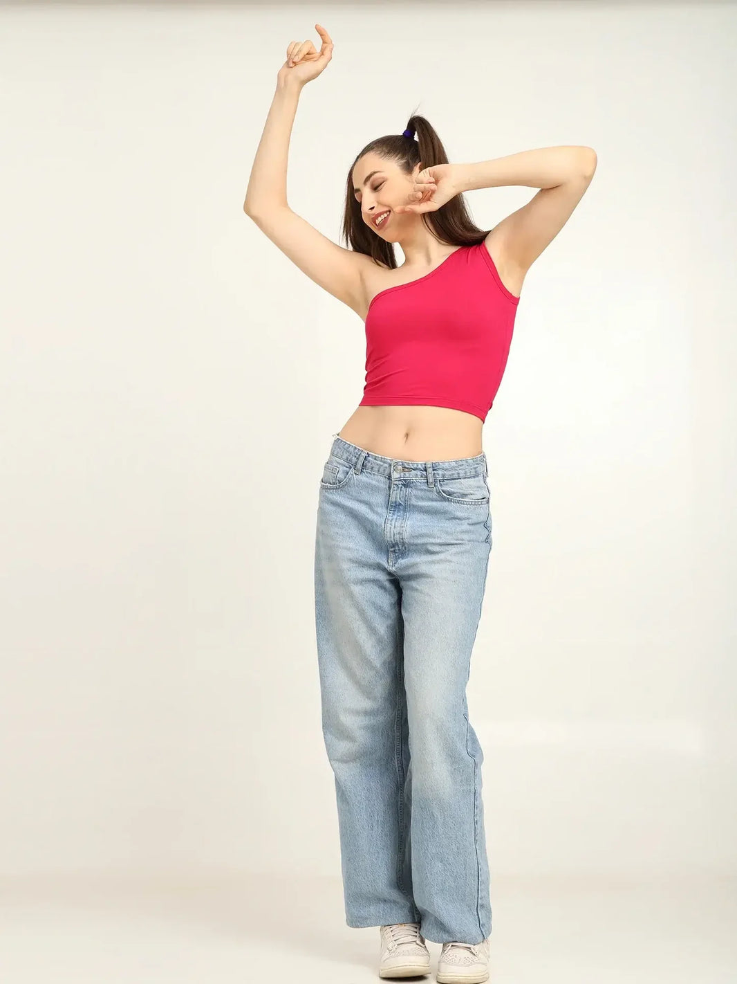 Gen Z Bamboo One Shoulder Top – Soft, Breathable & Sustainable Fit