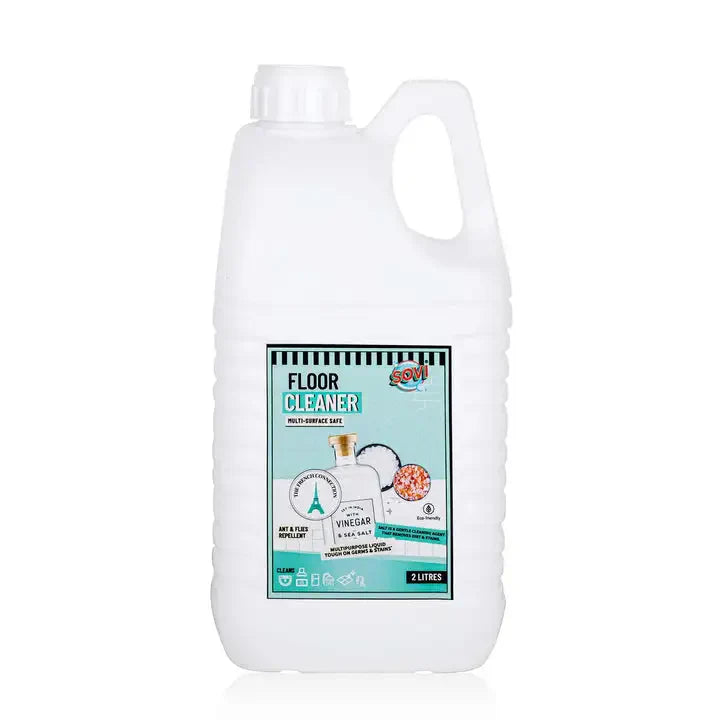 SOVI® VINEGAR POWERED DISINFECTANT FLOOR CLEANER, FRENCH CONNECTION 2 LITERS