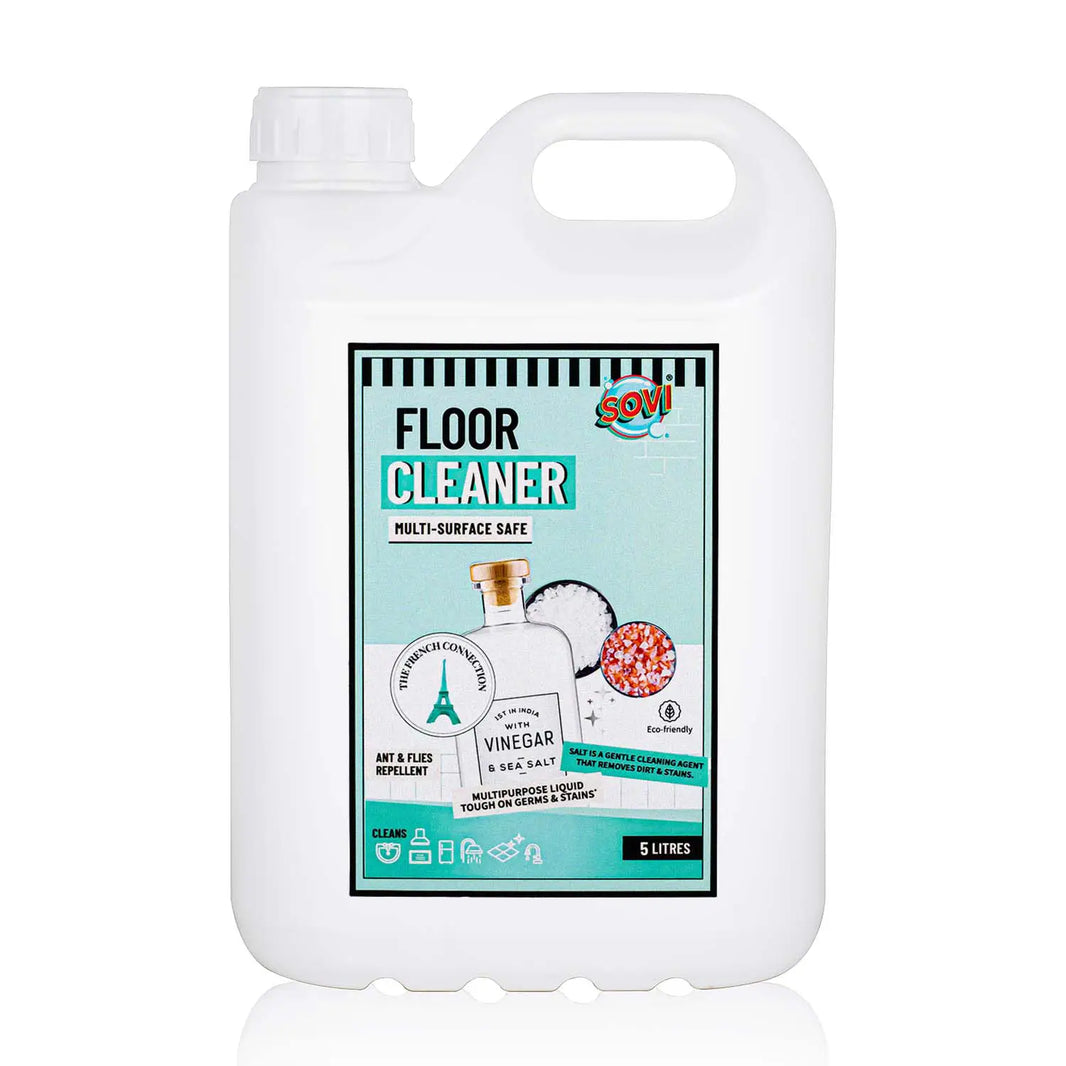 SOVI® VINEGAR POWERED DISINFECTANT FLOOR CLEANER, FRENCH CONNECTION ( 5L )