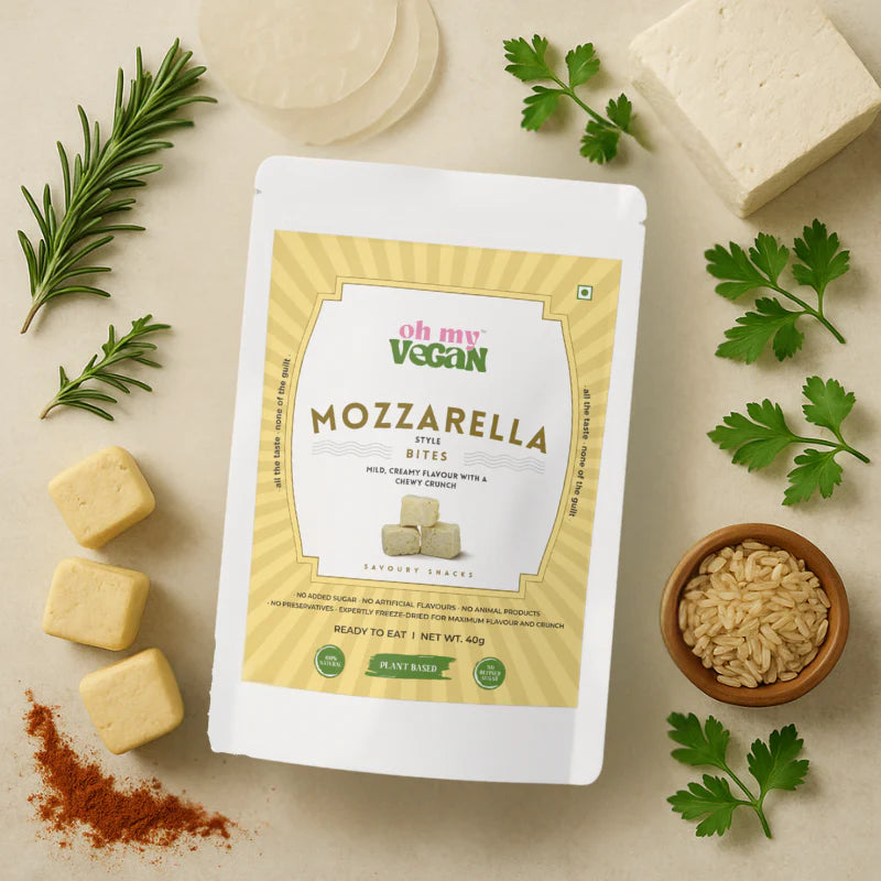 Oh My Vegan | Mozzarella Style Crunchy Bites