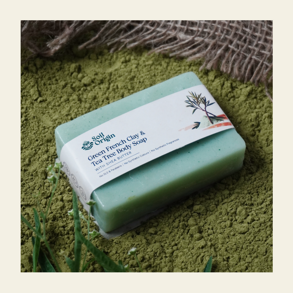 Green French Clay & Tea Tree Soap 6