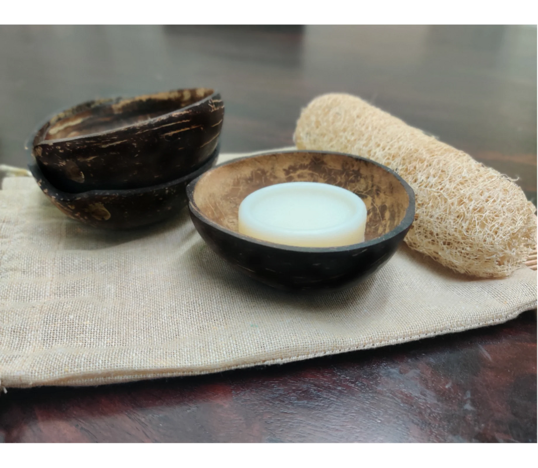 Coconut Shell Soap Dish